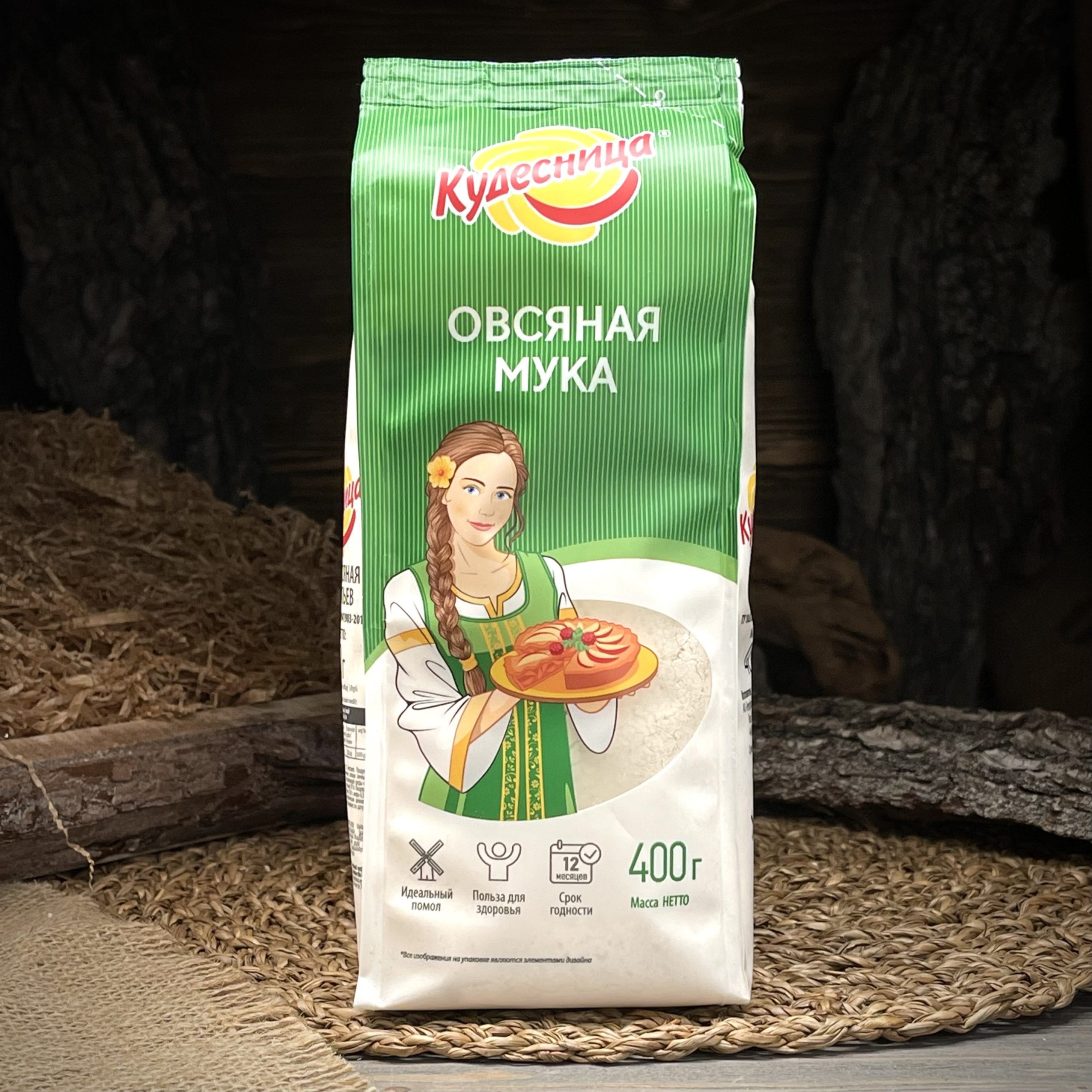 Овсяная мука "Кудесница"