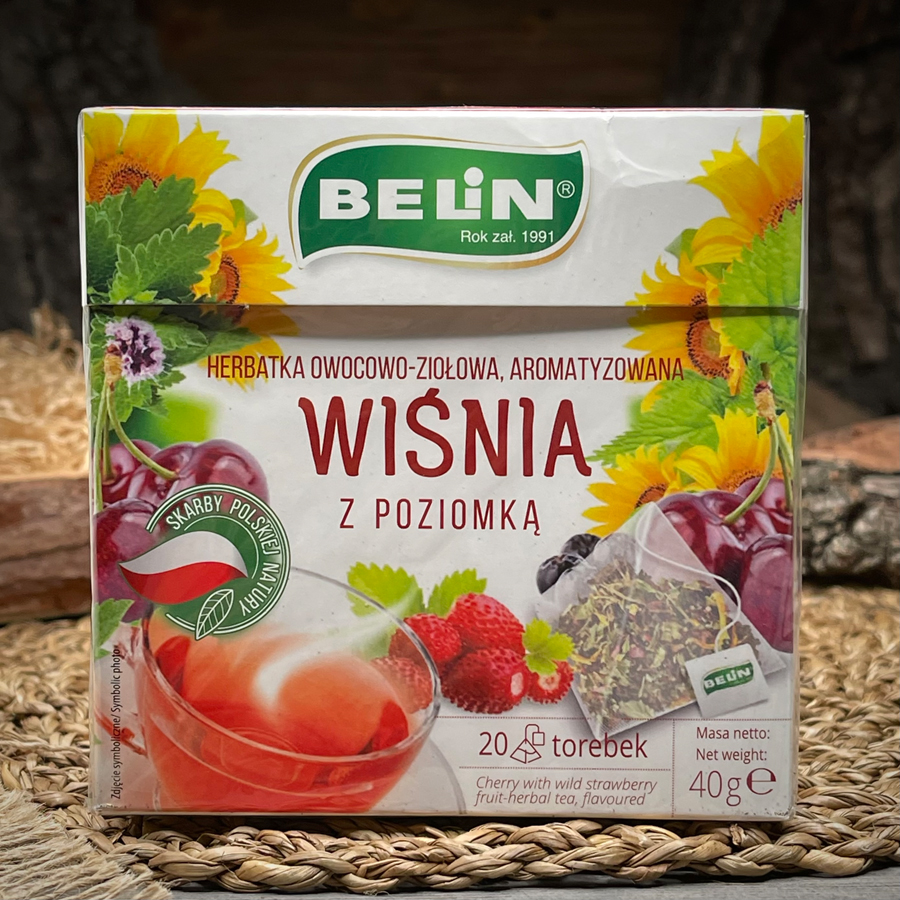 Чай с вишней и земляникой "Belin"