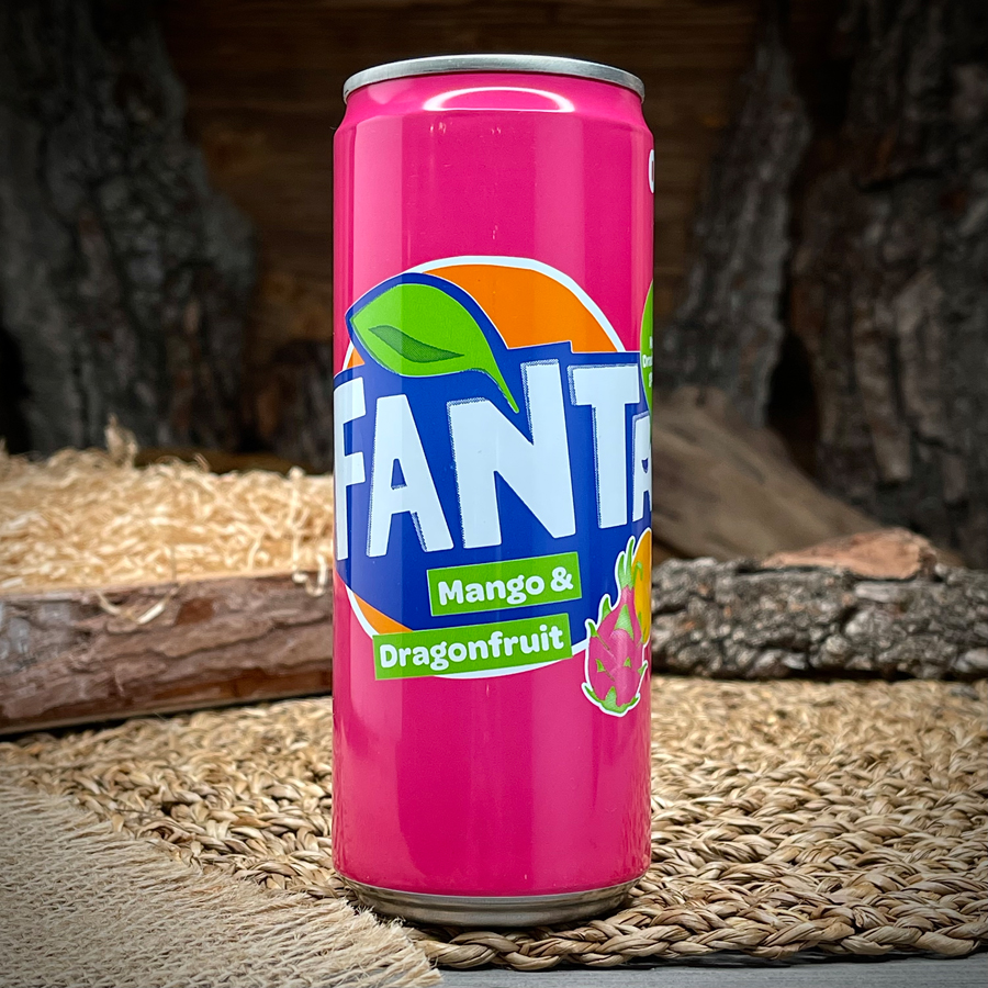 Газированный напиток со вкусом манго и питайи "Fanta"