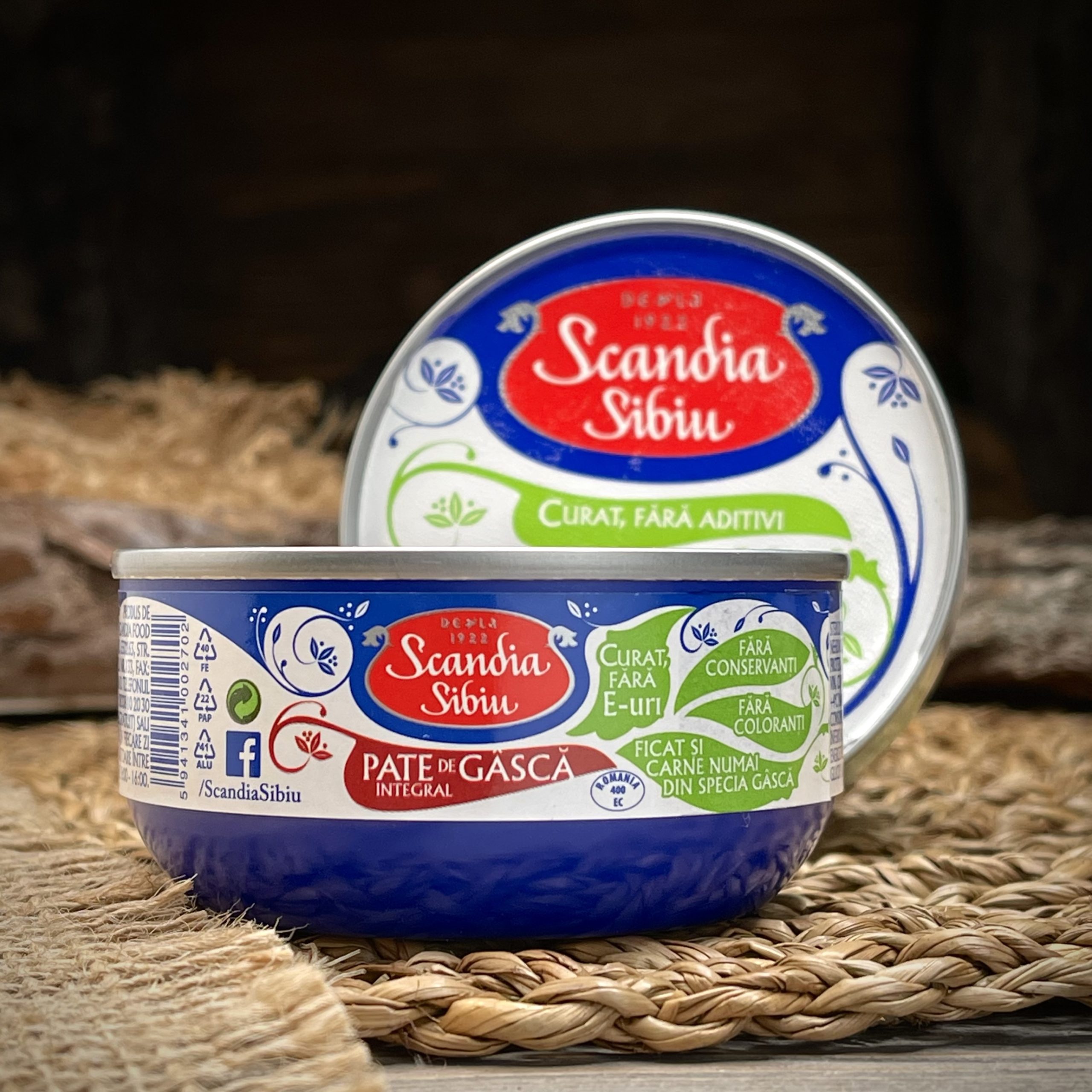 Паштет из гусятины "Scandia Sibiu"