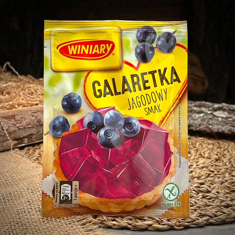 Желе со вкусом ягод "Winiary"