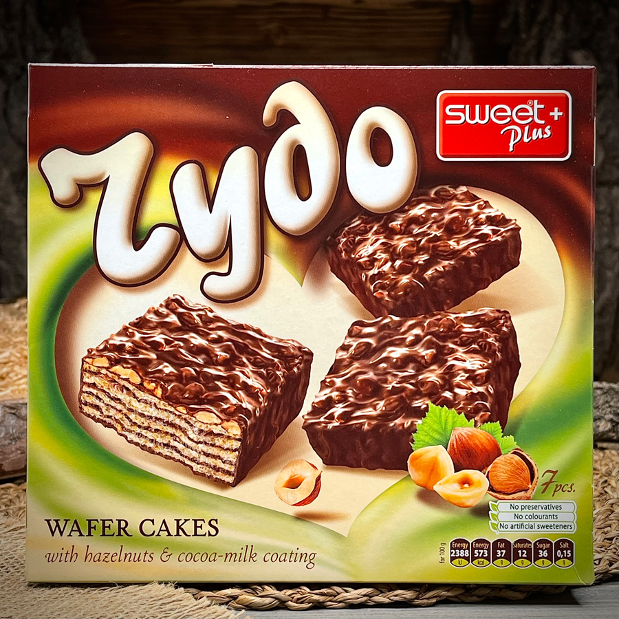 Вафельный торт с фундуком "Чудо"