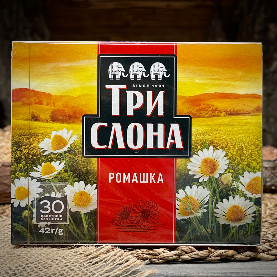 Чай из ромашки "Три слона"