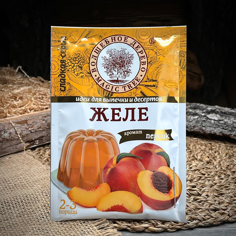 Желе со вкусом персика "Magic Tree"