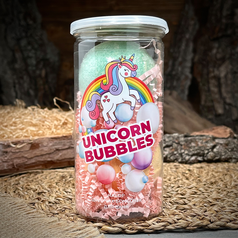 Набор бомбочек для ванн "Unicorn Bubbles"