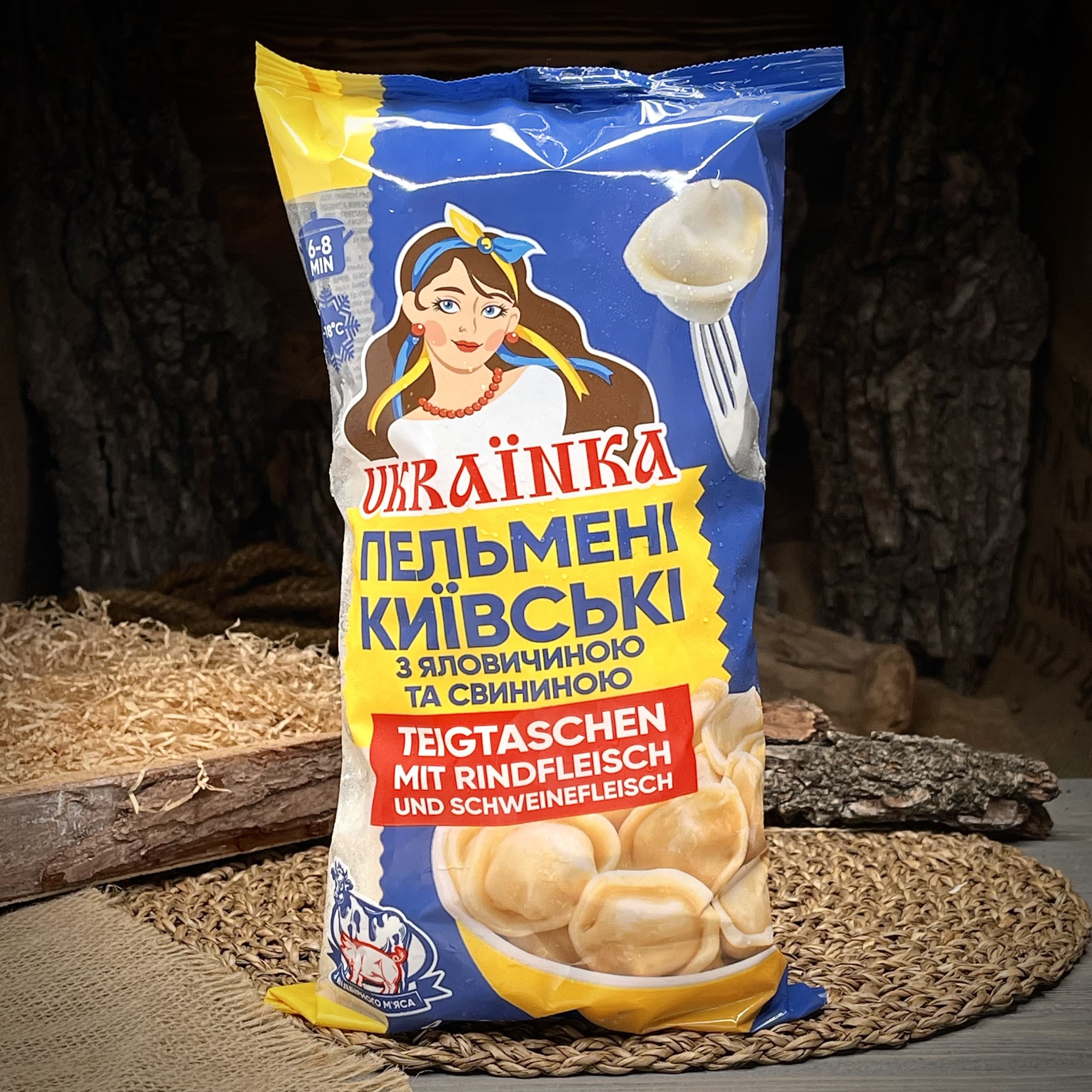 Пельмени киевские с говядиной и свининой "Ukrainka"