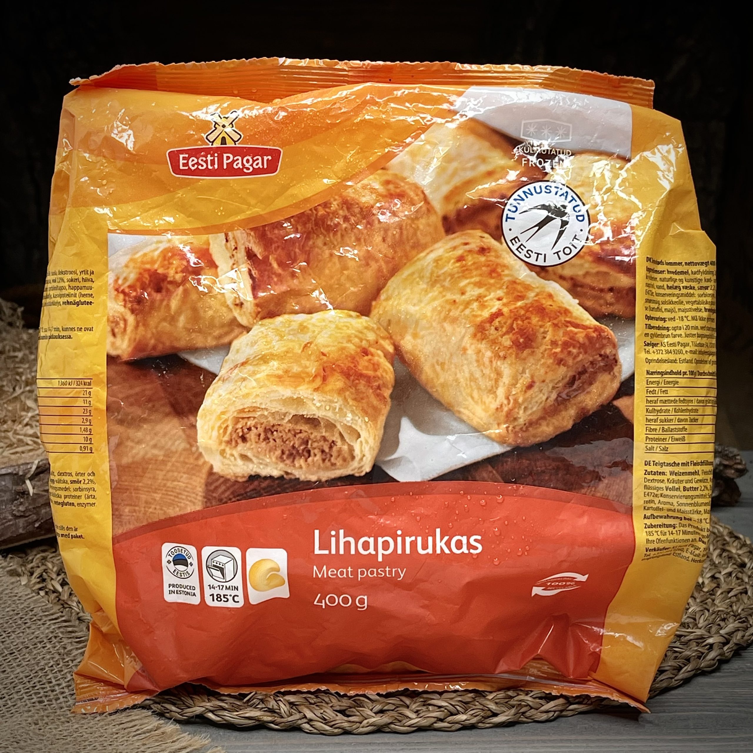Слойка с мясом "Eesti Pagar"