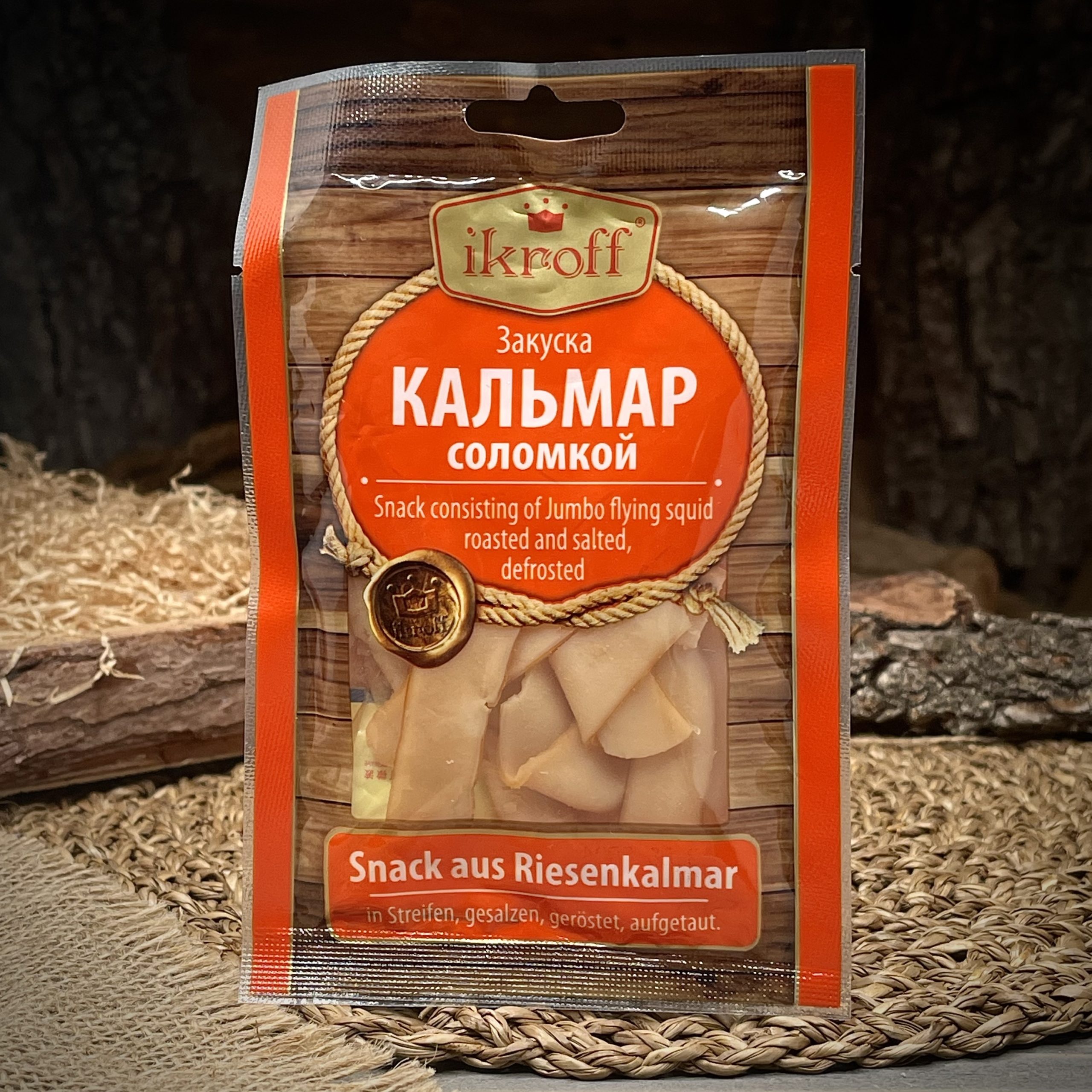 Кальмар соломкой "Ikroff"