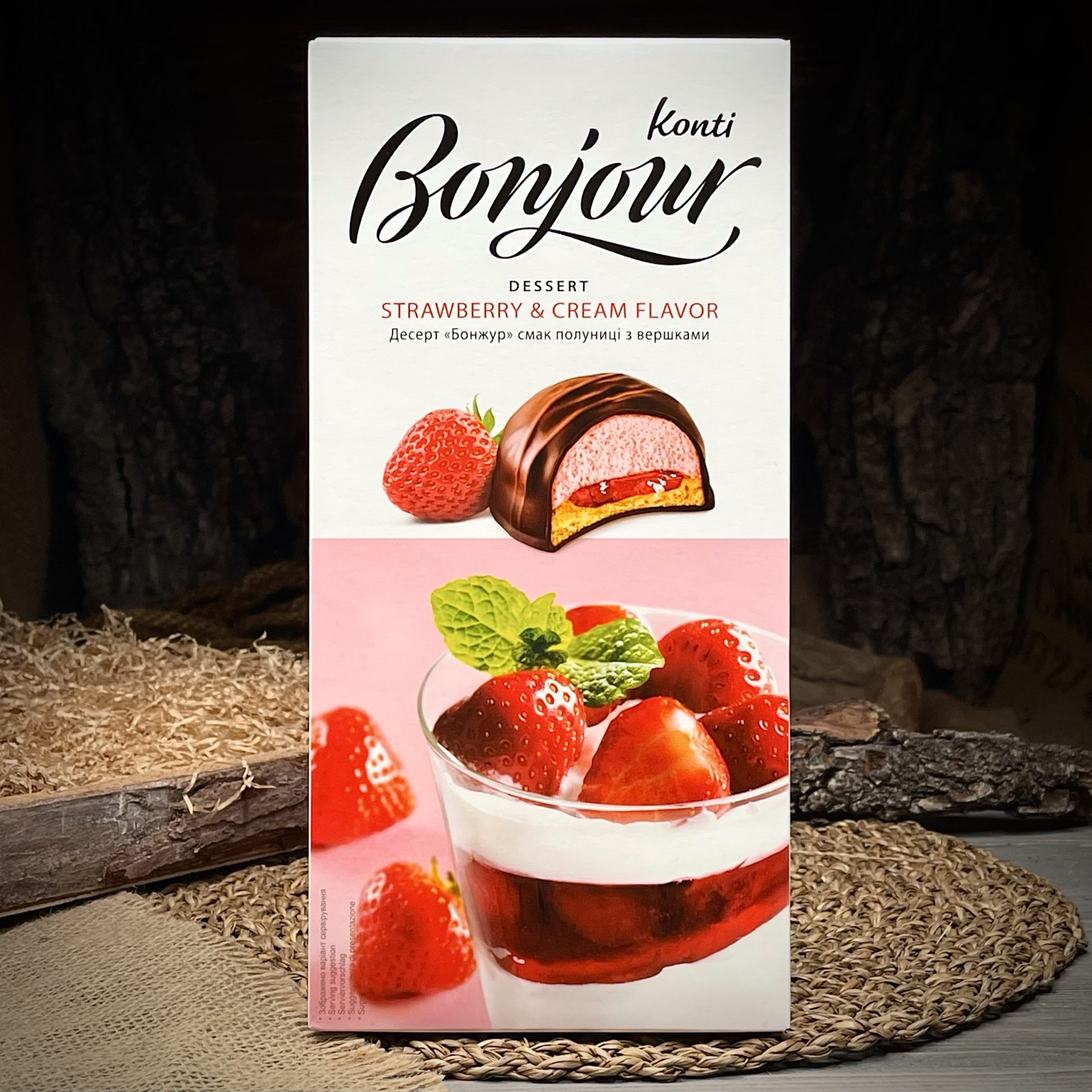 Зефир с клубникой "Bonjour"