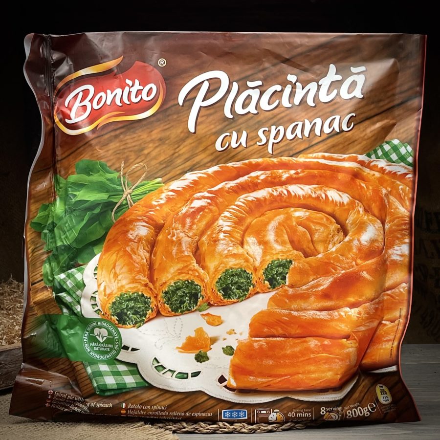 Пирог со шпинатом "Bonito"