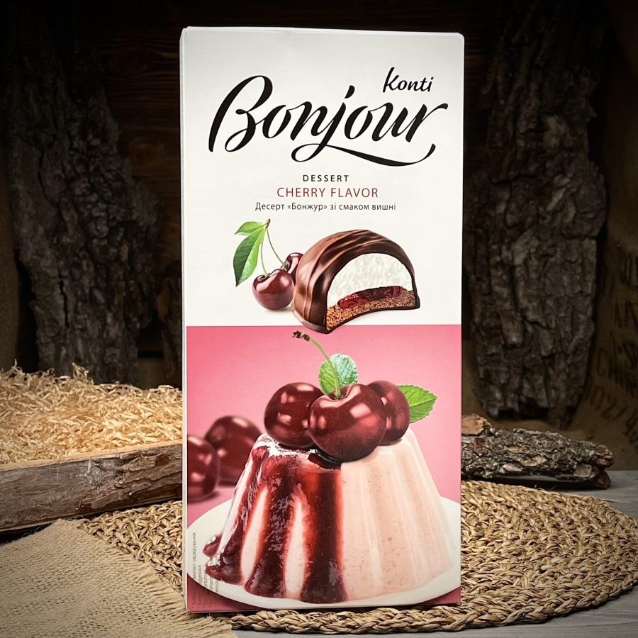 Зефир со вкусом вишни "Bonjour"