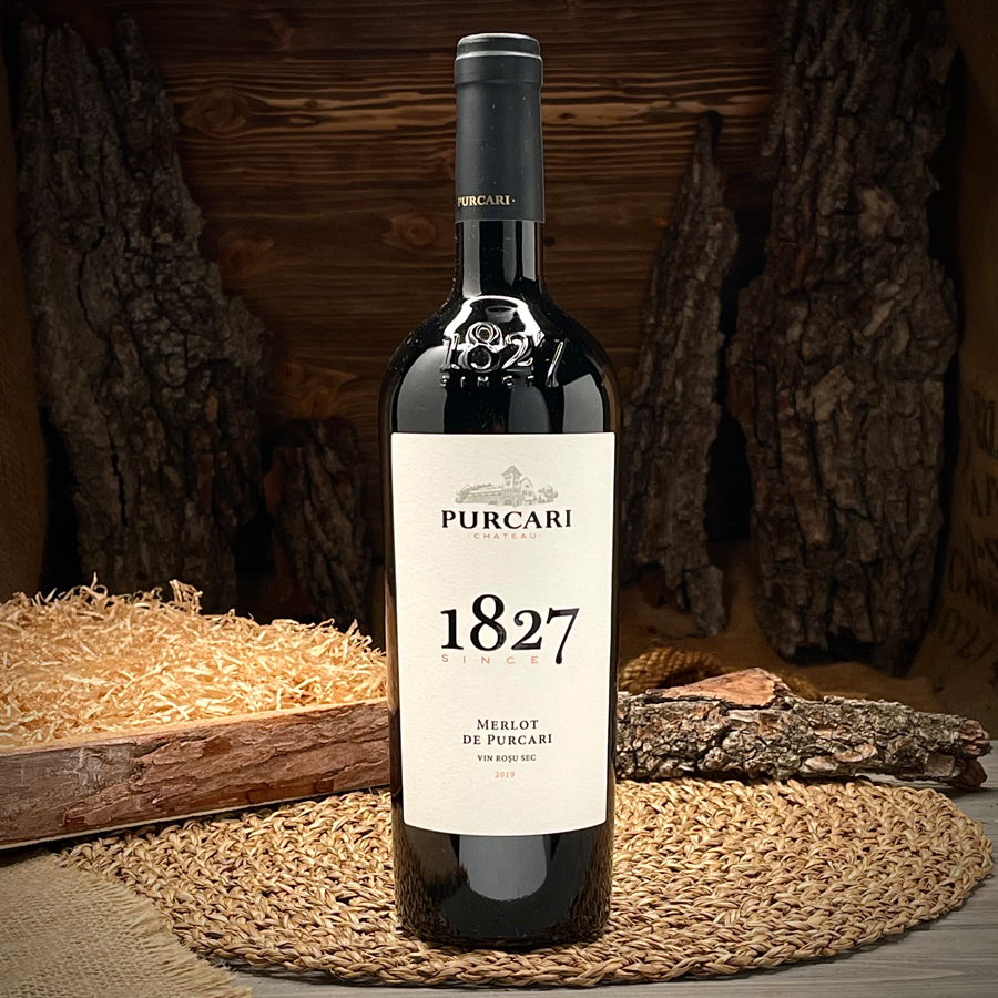 Вино красное сухое "Purcari Merlot"