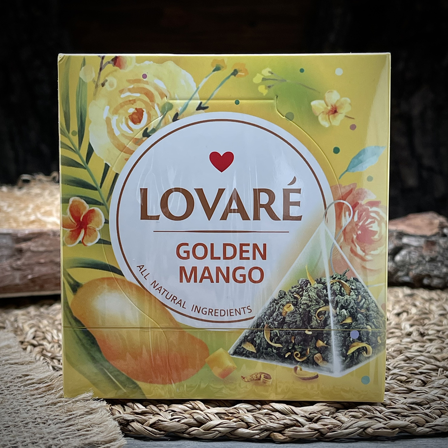 Чай Золотой манго Lovare 30гр.