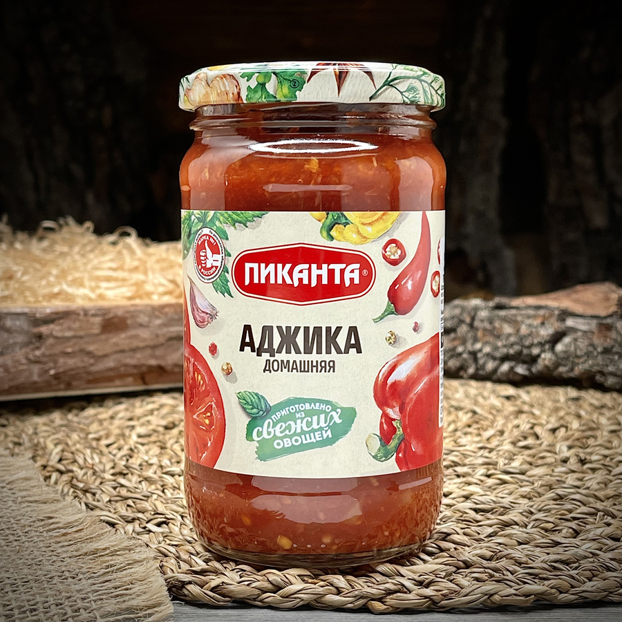 Аджика домашняя Пиканта 350гр.