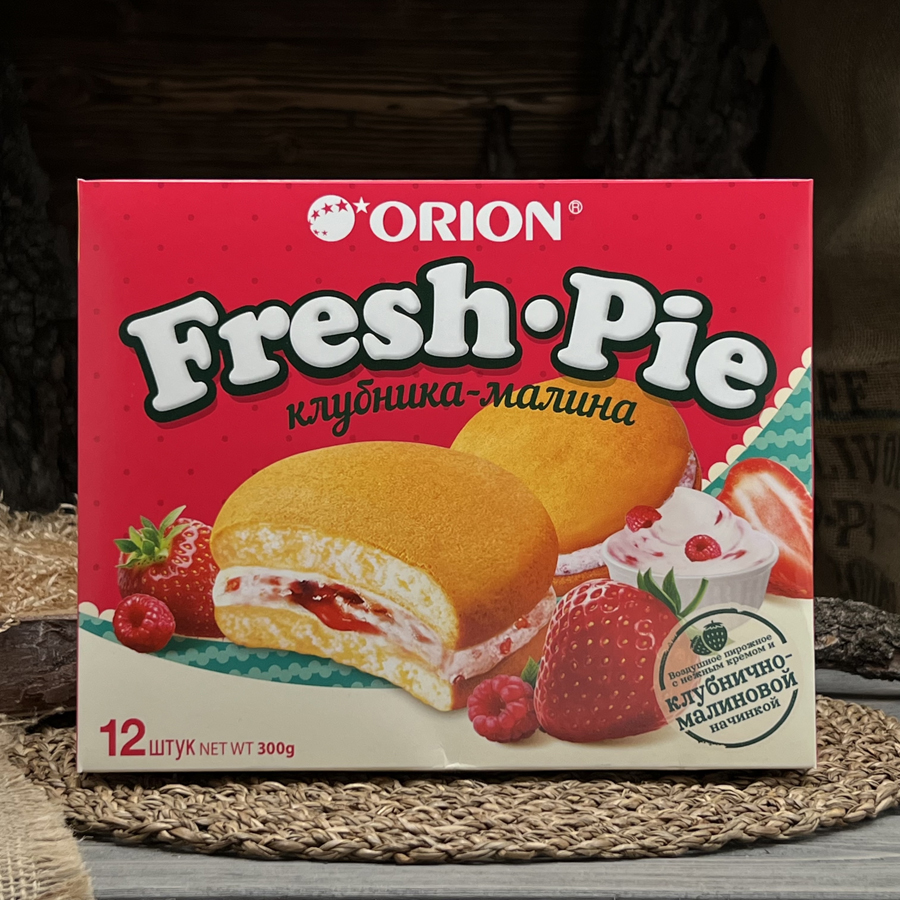 Fresh pie клубника-малина 300гр.