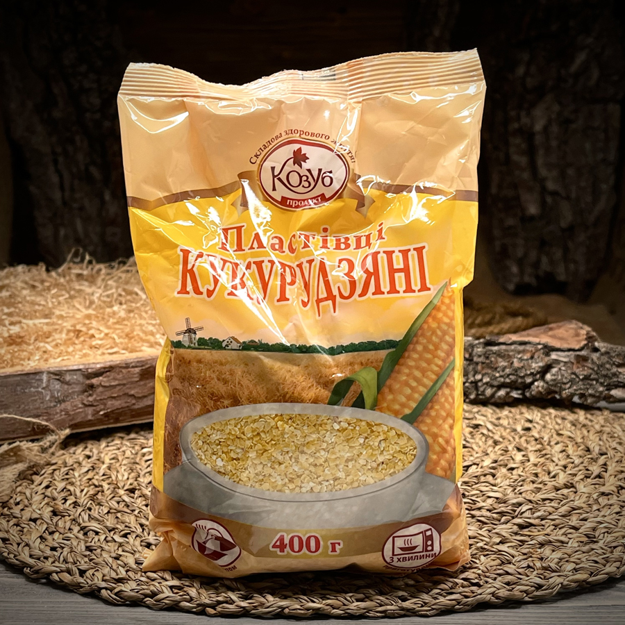 Кукурузные хлопья Kozub 400гр.