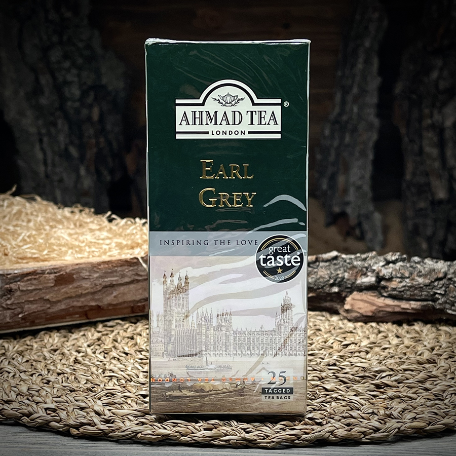 Черный чай Earl Gray с бергамотом Ahmad Tea