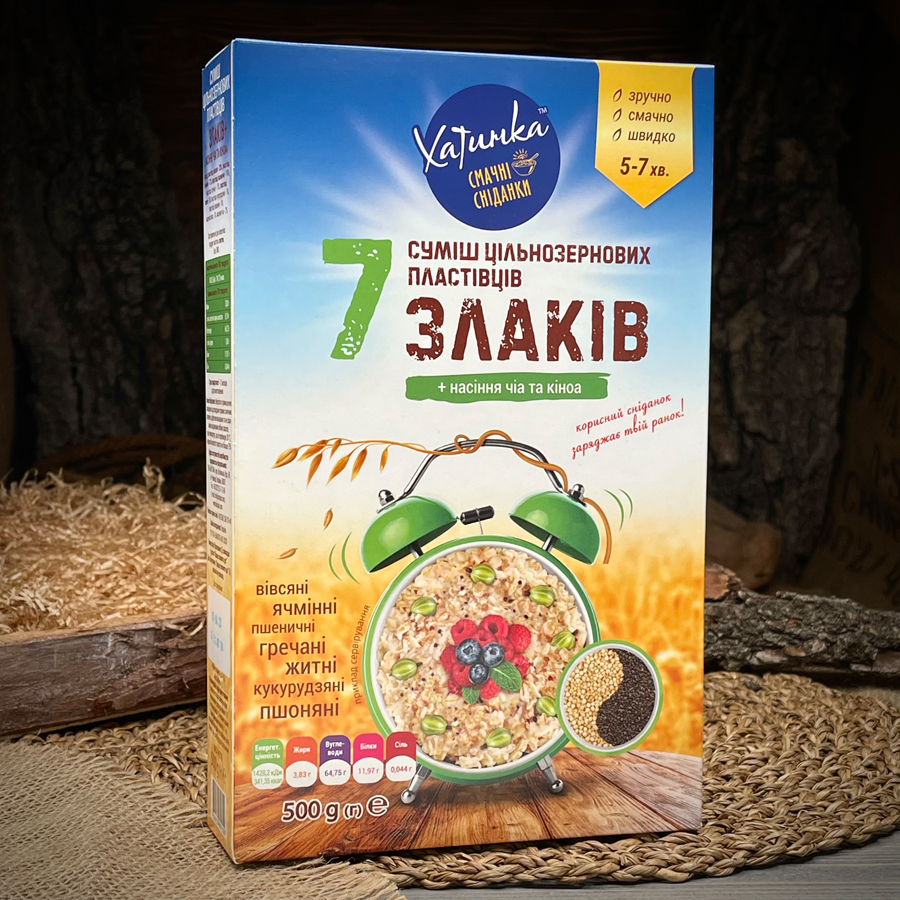Смесь 7 злаков "Хатинка"