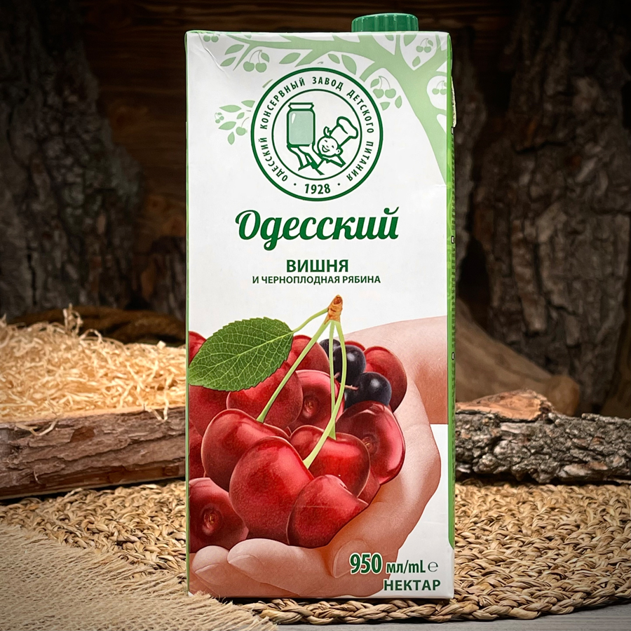 Нектар из вишни и черноплодной рябины "Одесский"