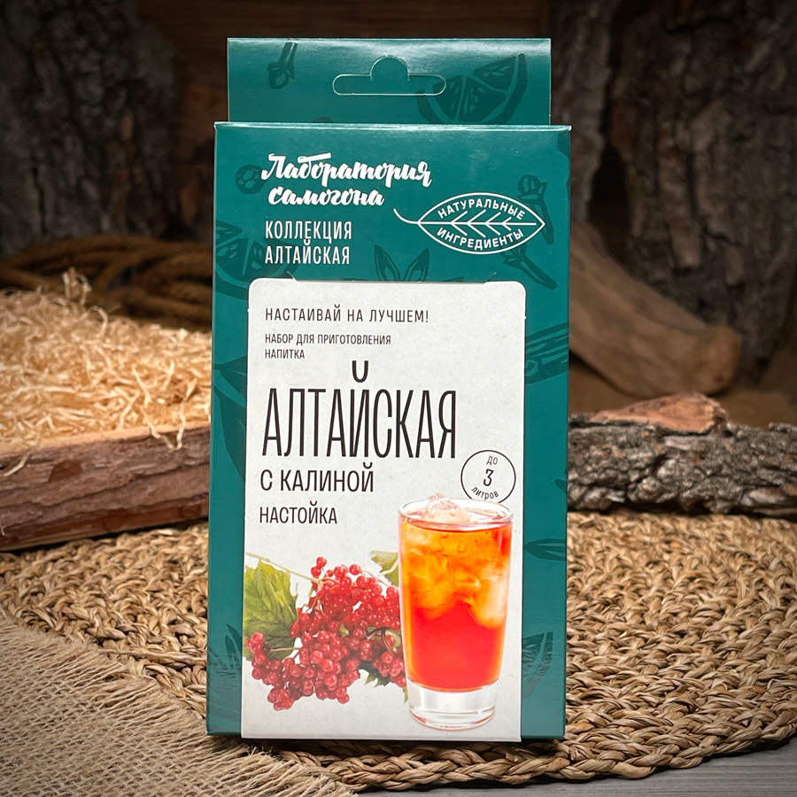 Алтайская настойка с калиной "Лаборатория самогона"