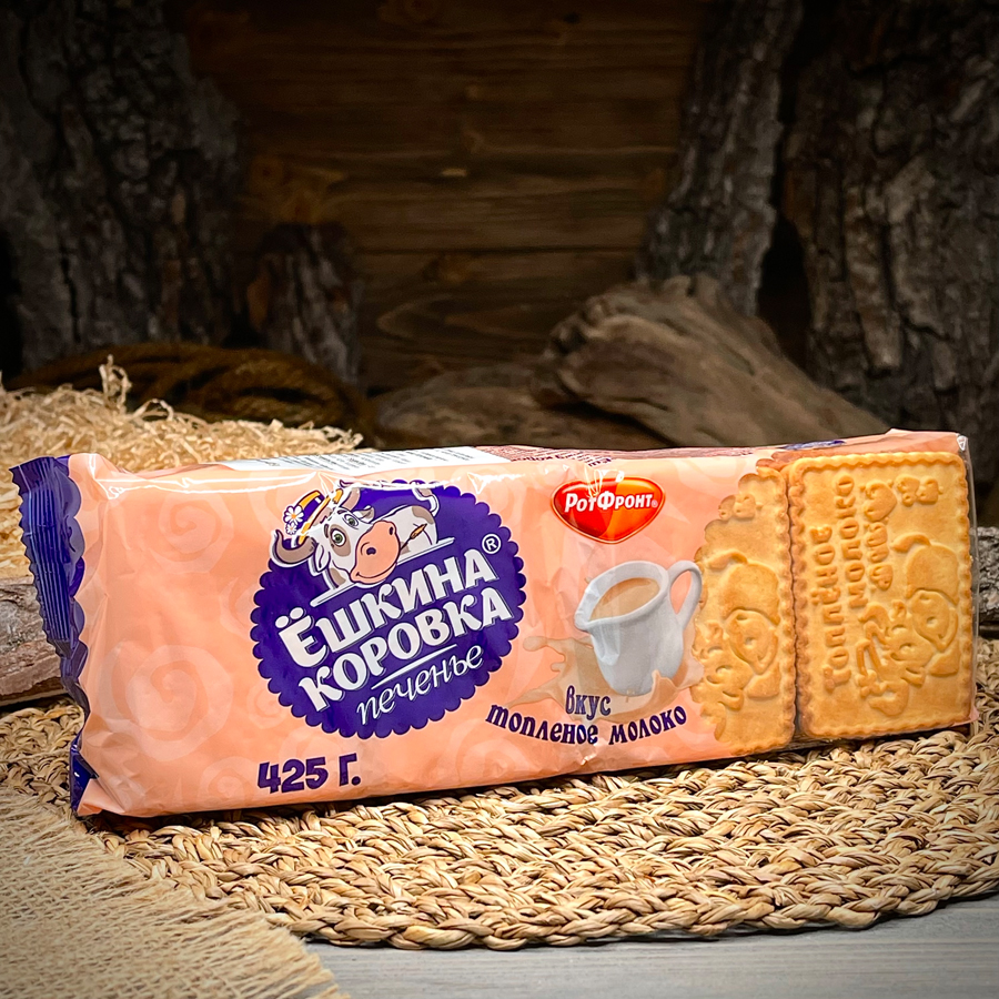 Печенье с топлёным молоком "Ëшкина коровка"