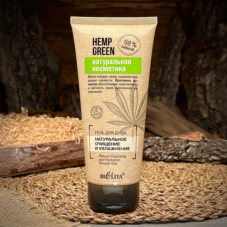 Гель для душа "Hemp Green"