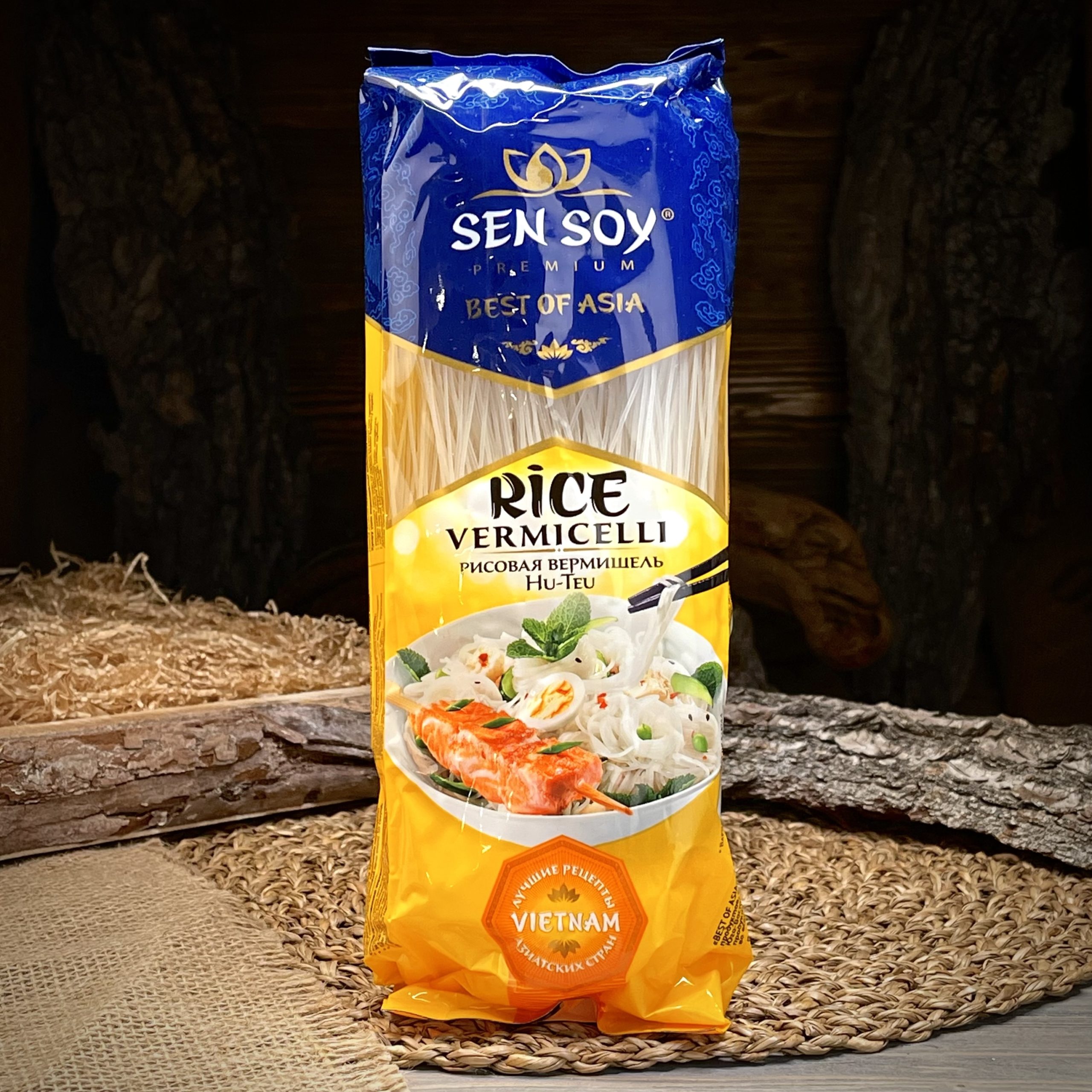 Рисовая вермишель "Sen Soy"