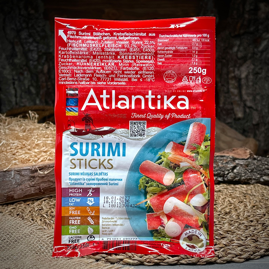 Крабовые палочки "Atlantika"