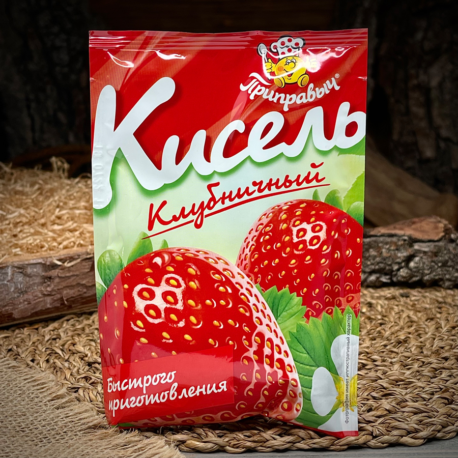 Кисель клубничный "Приправыч"