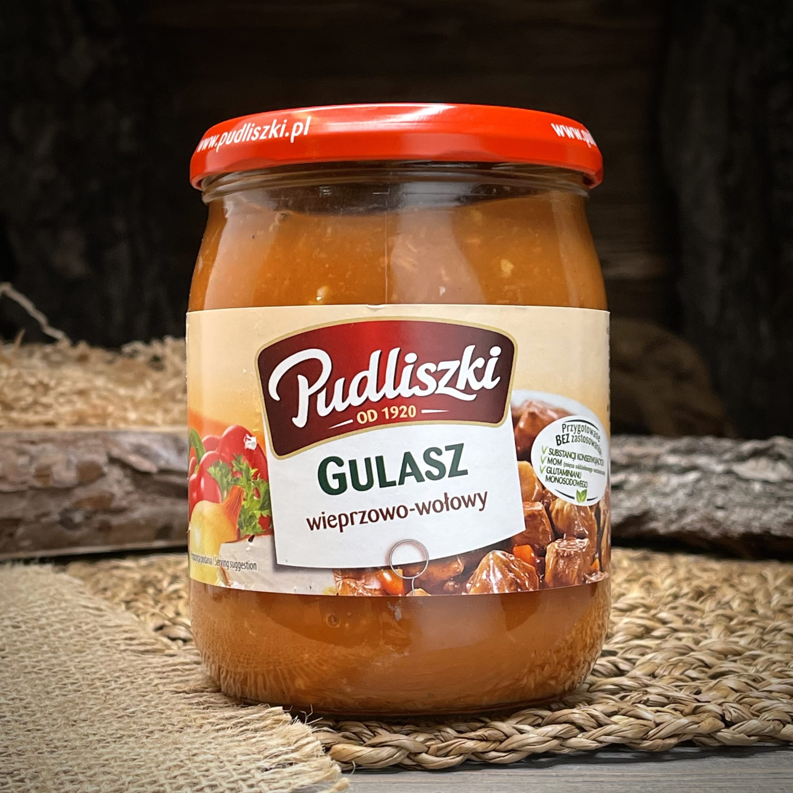 Гуляш из говядины и свинины "Pudliszki"