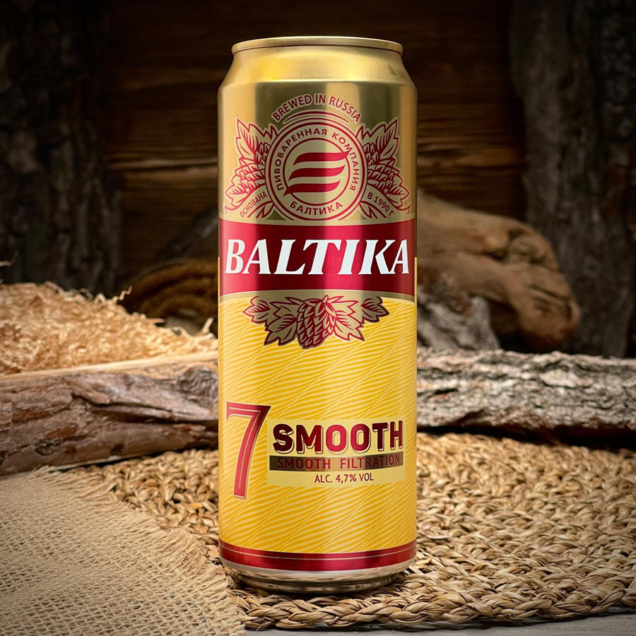 Пиво светлое мягкое "Балтика 7"