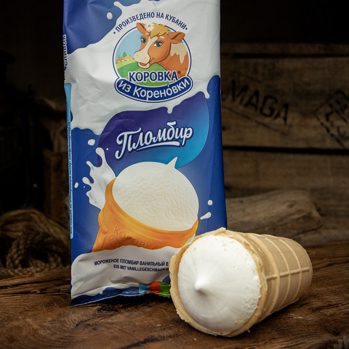 Ванильный пломбир "Коровка из Кореновки"