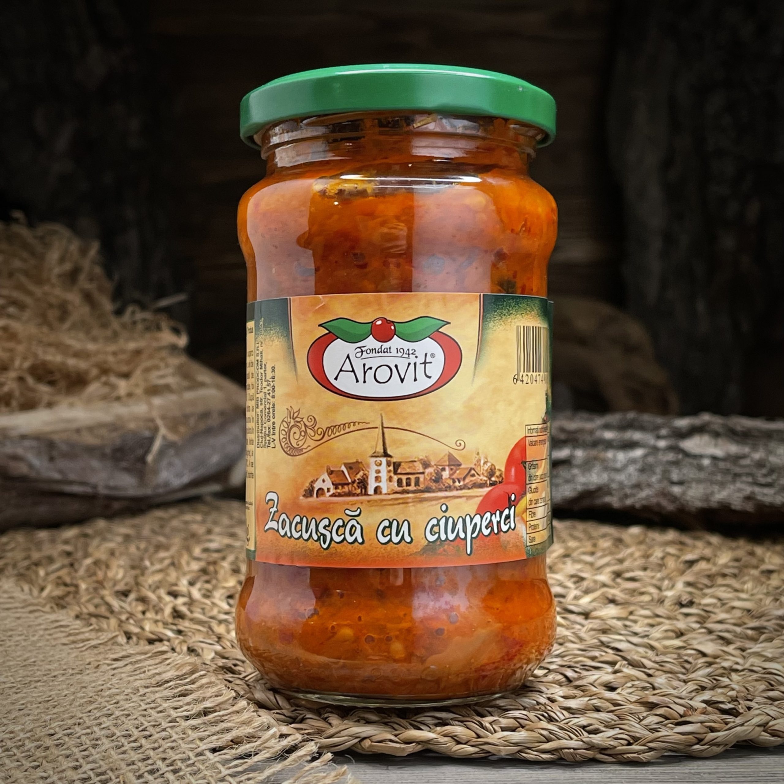 Закуска из овощей с грибами "Arovit"
