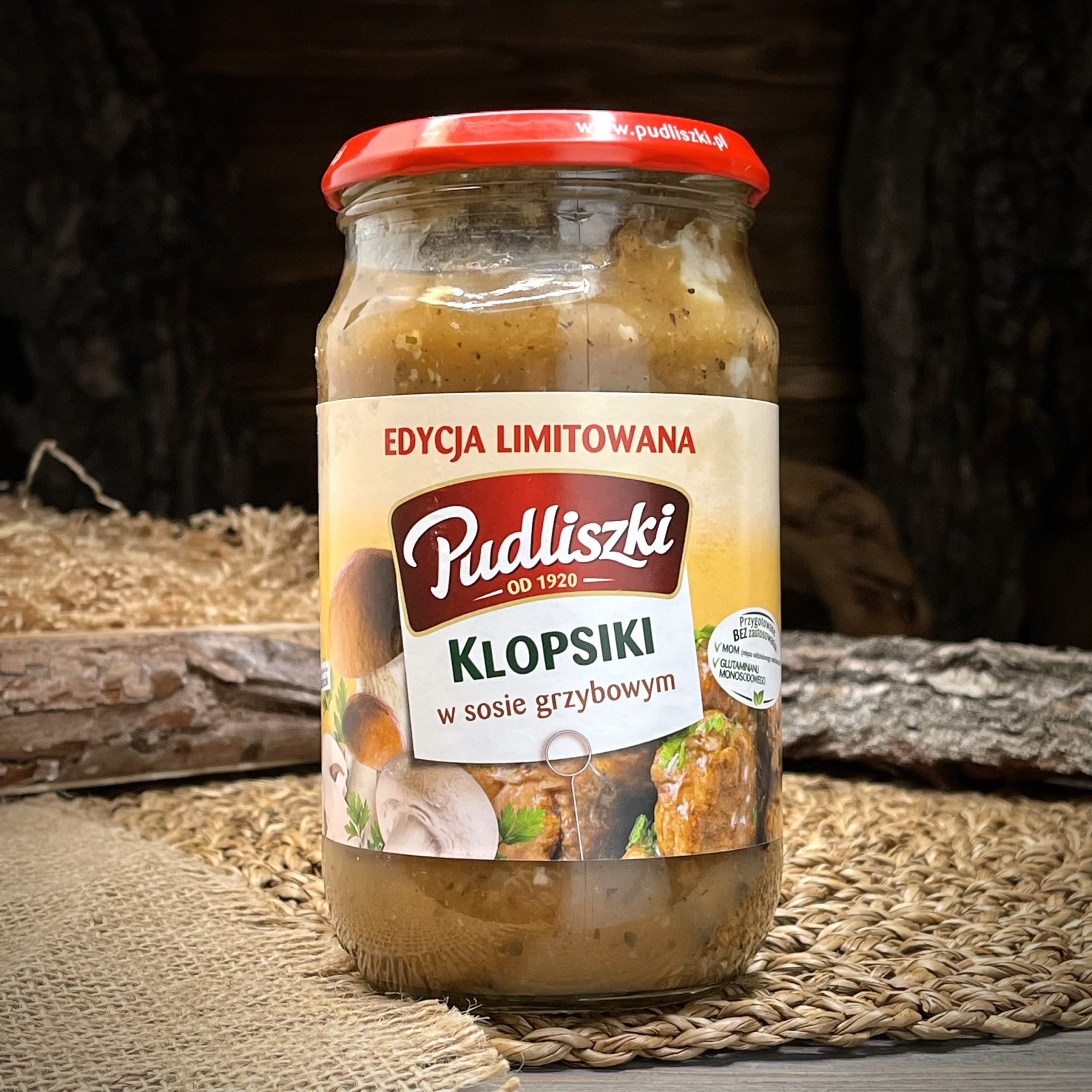 Фрикадельки в грибном соусе "Pudliszki"