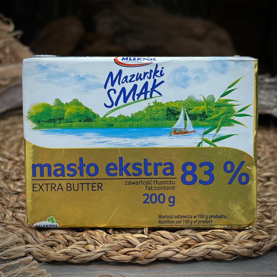 Масло экстра 83% "Mazurski smak"