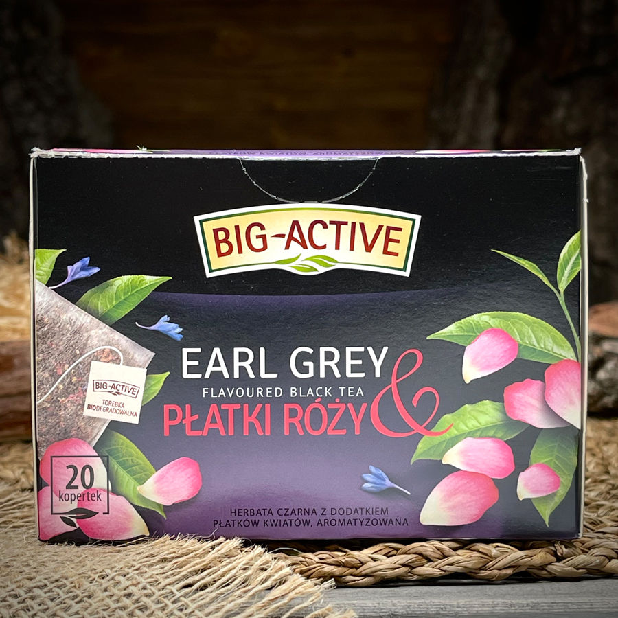 Чёрный чай с лепестками розы "Big Active"