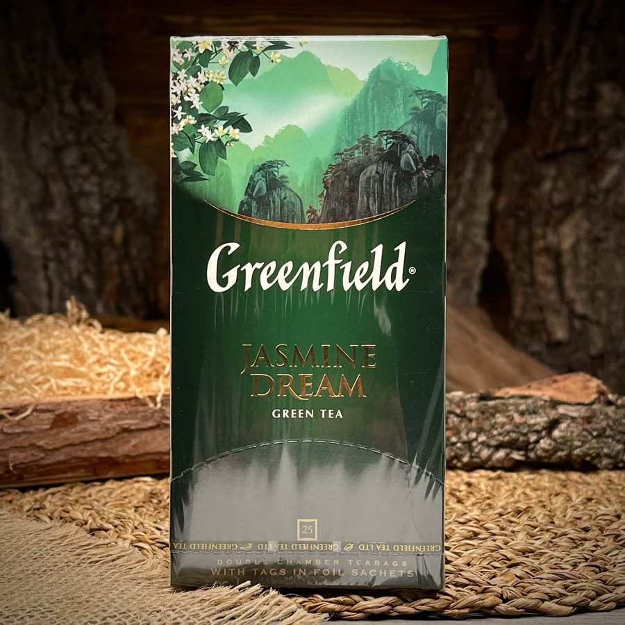 Чай зеленый "Jasmine Dream Greenfield"
