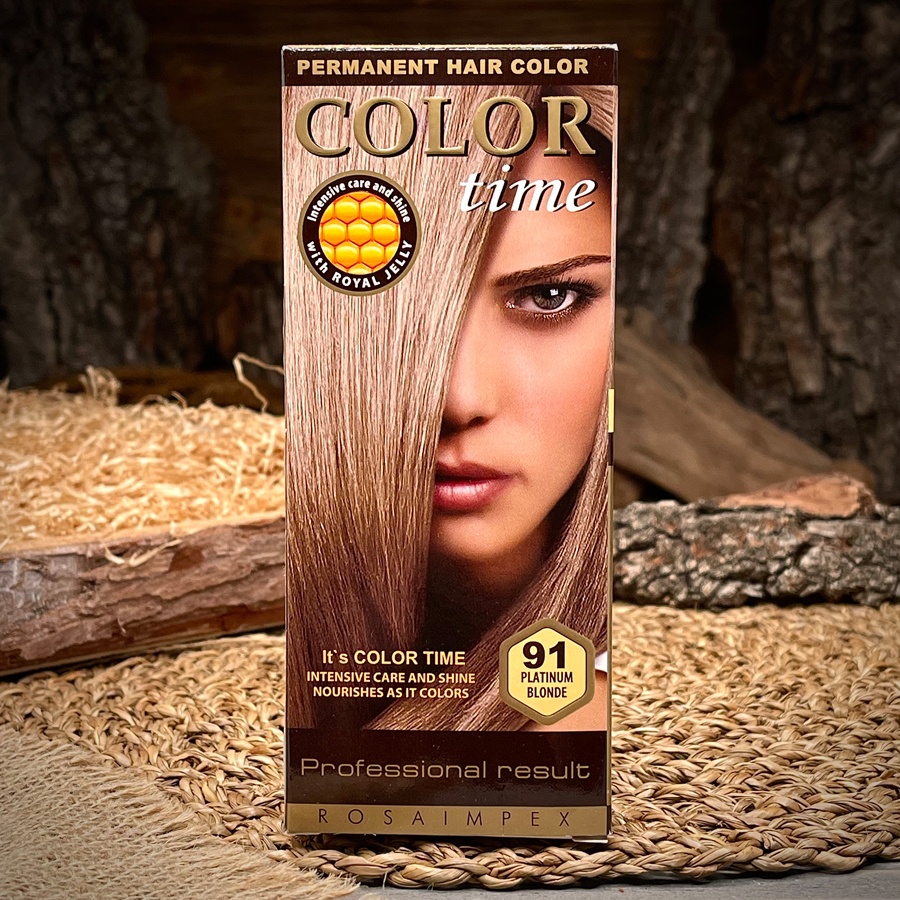 Краска для волос с оттенком 91 "Color Time"