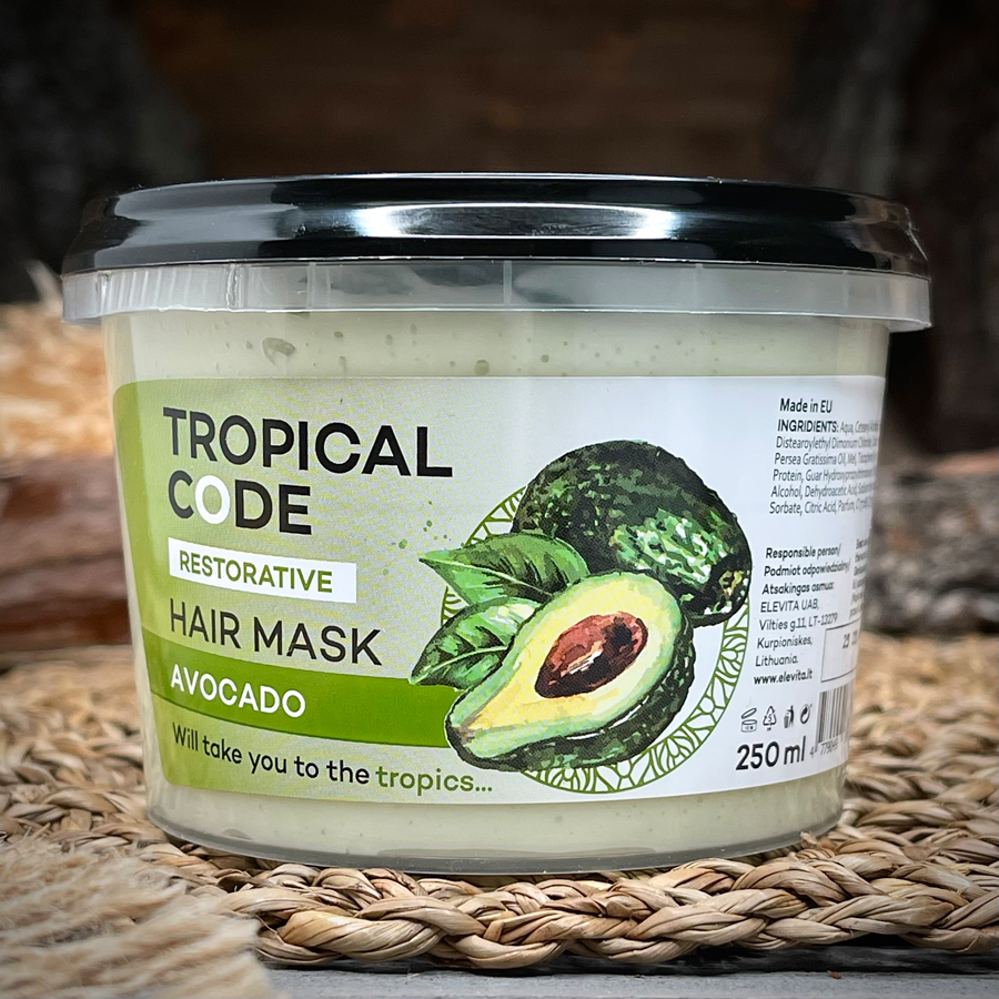 Маска для волос с авокадо "Tropical code"
