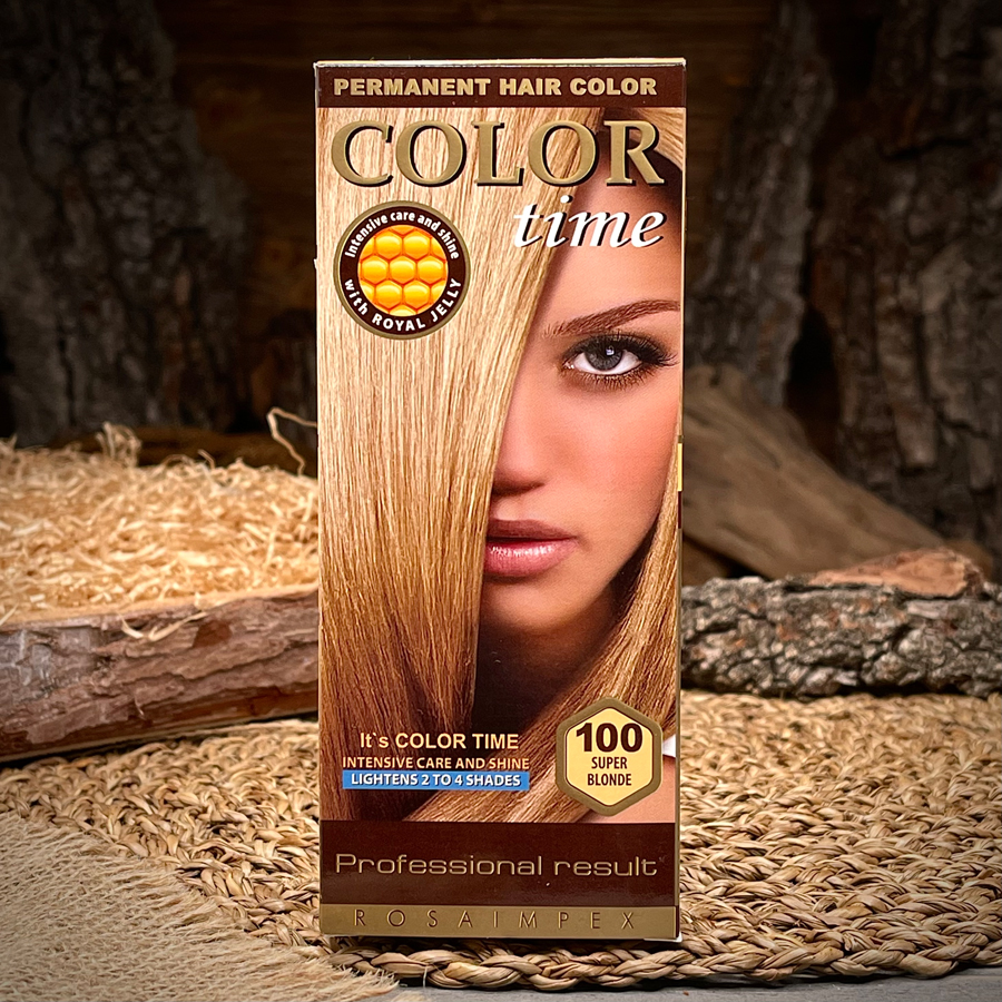 Краска для волос с оттенком 100 "Color Time"