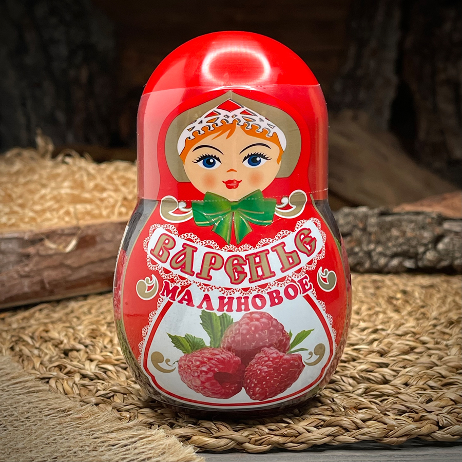 Малиновое варенье "Матрешка"