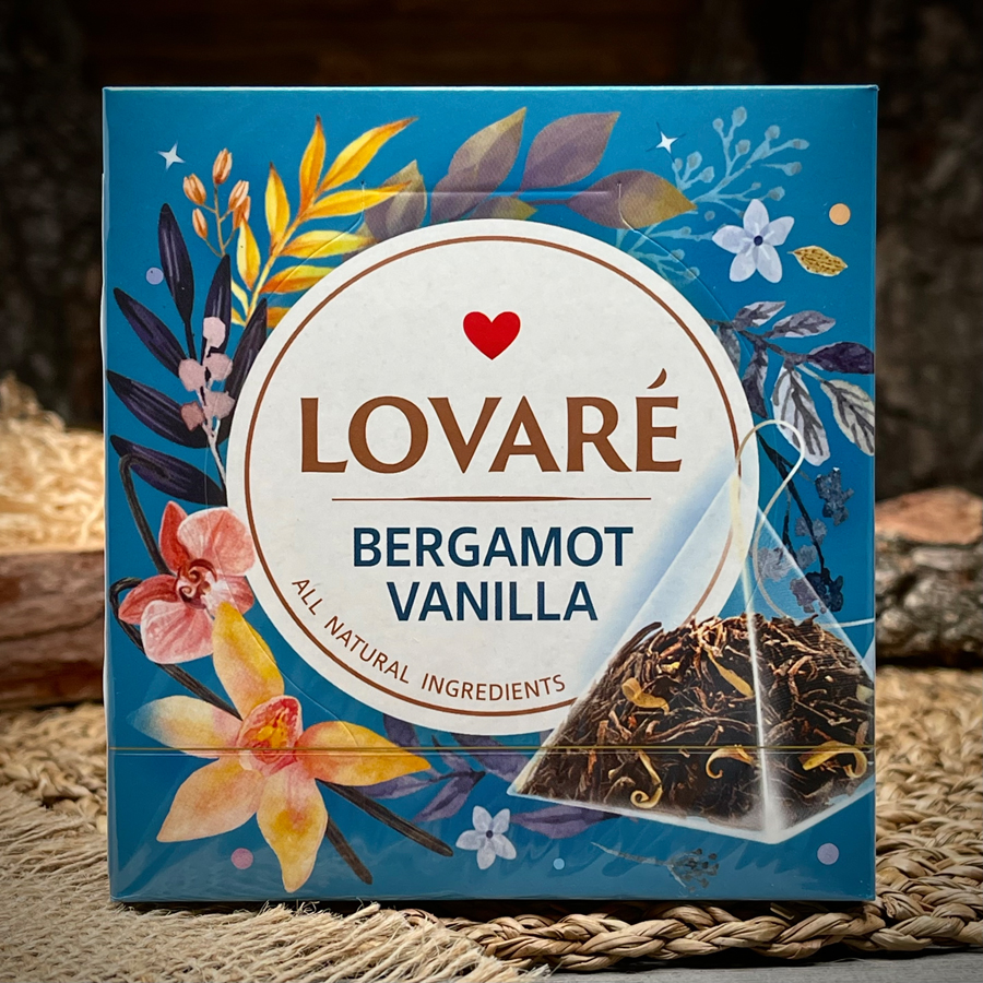 Смесь черного чая "Bergamot Vanilla Lovare"
