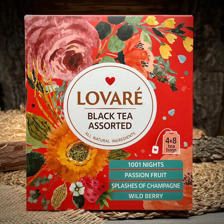 Ассорти чёрного чая "Lovare"
