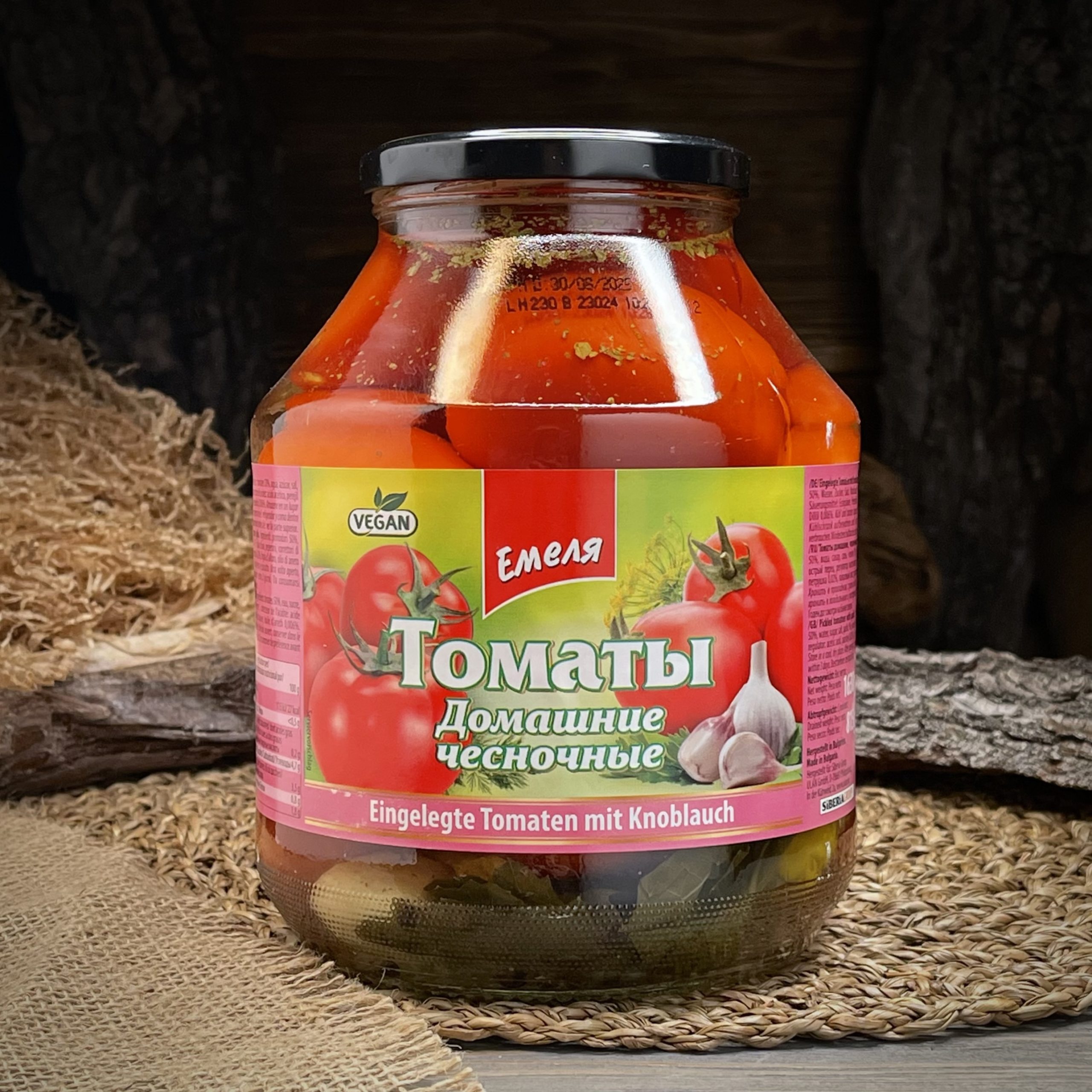 Томаты домашние чесночные "Емеля"