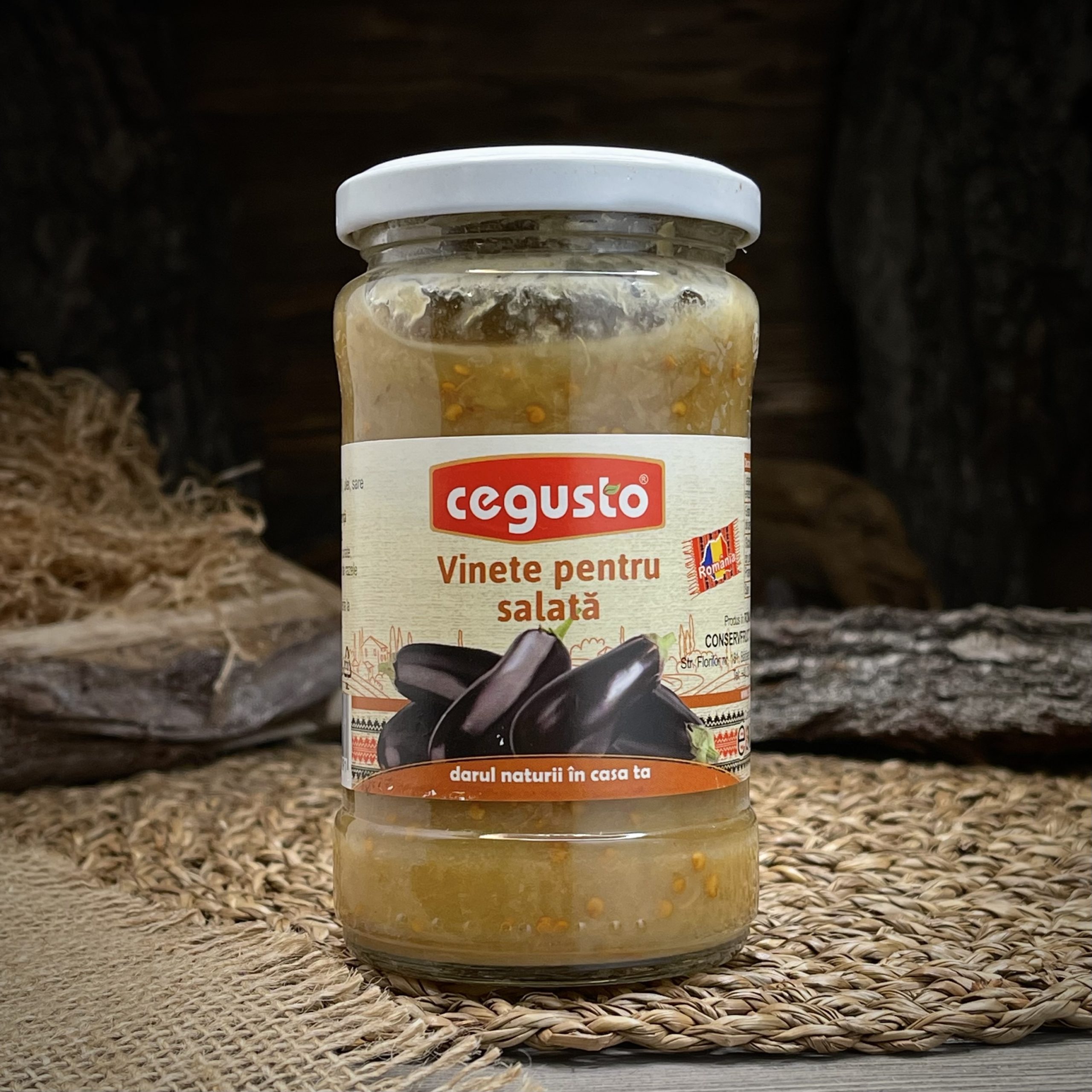 Салат из запеченных баклажанов "Cegusto"
