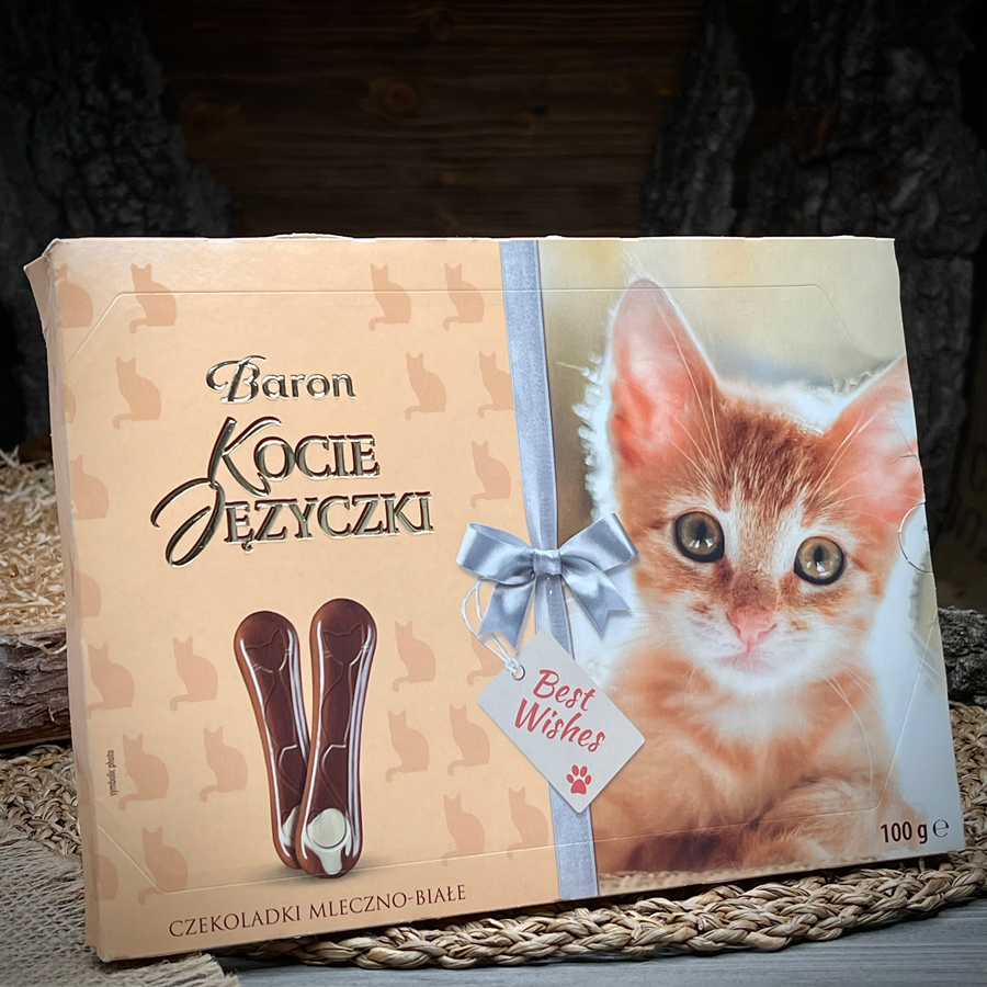 Конфеты Кошачьи язычки "Baron"