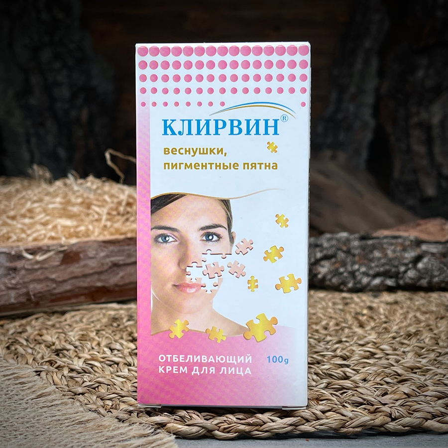 Отбеливающий крем для лица "Клирвин"