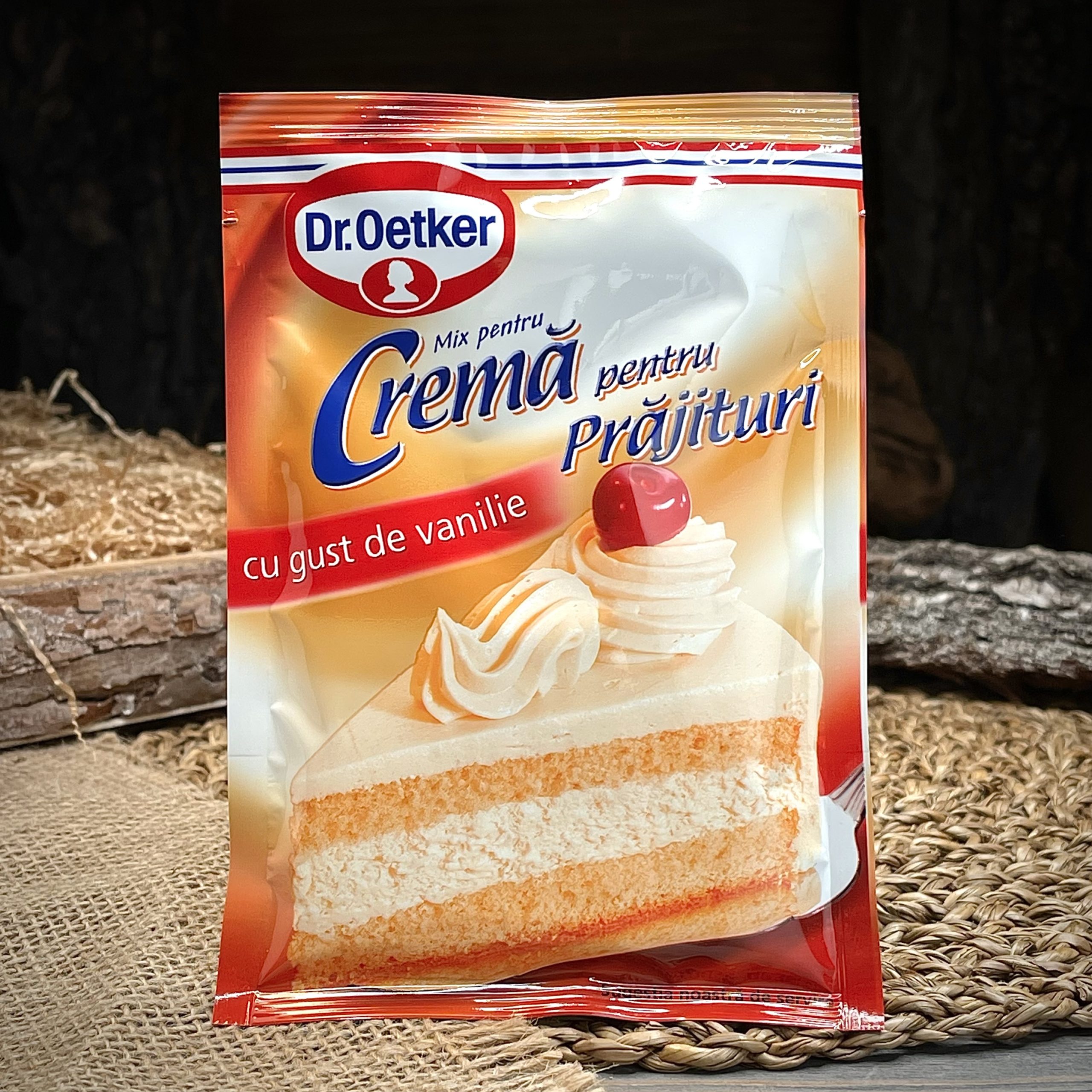 Крем-порошок для выпечки с ванилином "Dr. Oetker"