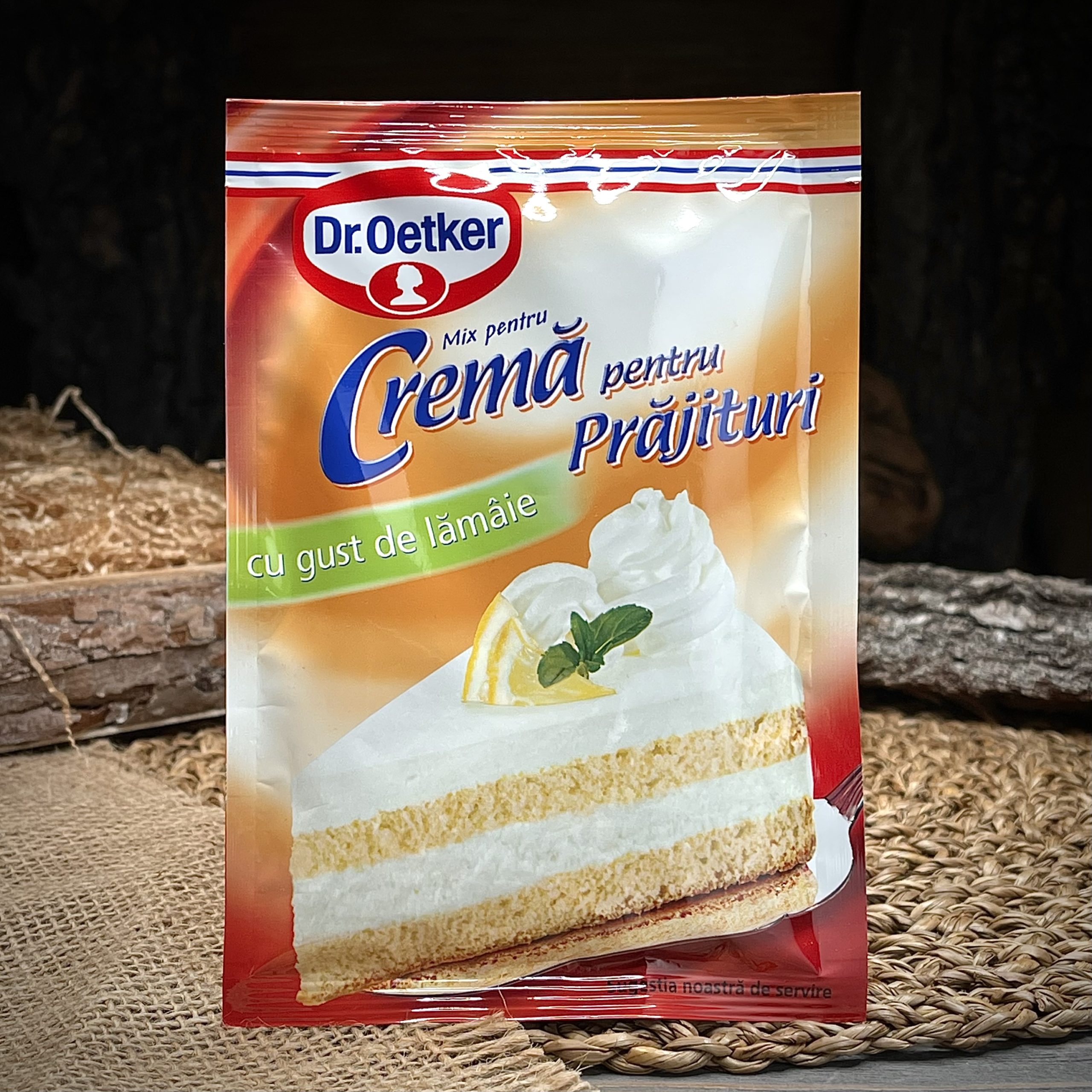Крем-порошок для выпечки со вкусом лимона "Dr. Oetker"