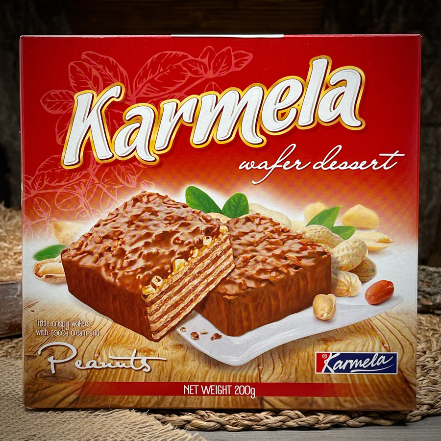 Вафельный торт "Karmela"